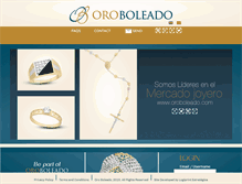 Tablet Screenshot of oroboleado.com